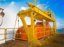 SHM Ship Care Pvt Ltd Platform Davit Installation