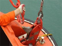 SHM Ship Care Pvt Ltd Release Hook Inspection